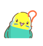 オカメインコハッピーちゃんと仲間たち（個別スタンプ：4）