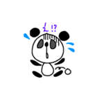 らぶりぃパンダっち（個別スタンプ：4）