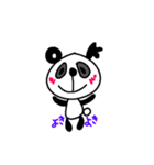 らぶりぃパンダっち（個別スタンプ：6）