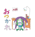 日常 レモコ-レイコ スタンプ（個別スタンプ：16）