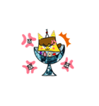 プリンアラモードちゃん（個別スタンプ：9）