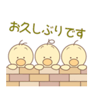 ひよこの3兄弟 2（個別スタンプ：16）