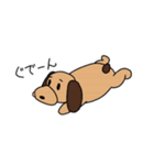 ぐでいぬぽくん1（個別スタンプ：1）