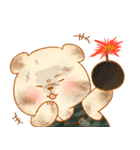 おこぐま。3 ～ゲームVer.～（個別スタンプ：15）