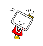 【修正版】ぱそこん教室 いろはちゃん（個別スタンプ：14）