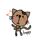らぶりぃニャンコっち（個別スタンプ：9）