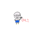 短パンパン（個別スタンプ：3）