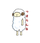 無なひつじ（個別スタンプ：12）
