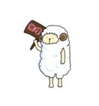 無なひつじ（個別スタンプ：13）