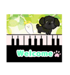 ピアノと犬（個別スタンプ：5）