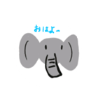 どーぶつぶつ（個別スタンプ：1）