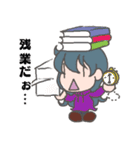 朱枠2（個別スタンプ：21）