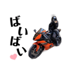 バイク女子noスタンプ（個別スタンプ：2）