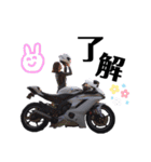 バイク女子noスタンプ（個別スタンプ：11）