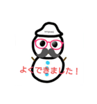 雪だるま軍曹LINEスタンプ2（個別スタンプ：1）