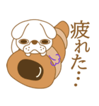 わんこ日和(ふて犬)-toYvu-（個別スタンプ：1）