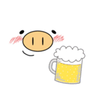 【言葉少なめ】あいまいぶーちゃん（個別スタンプ：15）