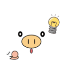 【言葉少なめ】あいまいぶーちゃん（個別スタンプ：28）