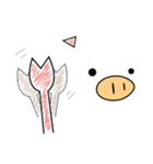 【言葉少なめ】あいまいぶーちゃん（個別スタンプ：37）