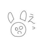意外と使えるうさぎかも（個別スタンプ：15）
