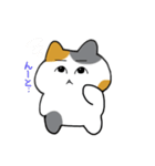 ミケ猫さんの日常スタンプ（個別スタンプ：28）