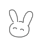 頑張ってるうさぎ（個別スタンプ：2）