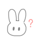 頑張ってるうさぎ（個別スタンプ：10）