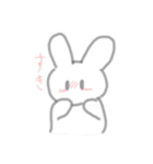 頑張ってるうさぎ（個別スタンプ：17）