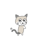 カフェラテねこの日常。（個別スタンプ：16）