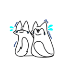 ねことぬこ＆ほかの生き物たち（個別スタンプ：15）