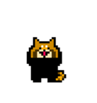 ドット絵になった柴犬（個別スタンプ：28）