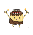 プリン原人（個別スタンプ：18）