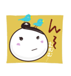 おだんご＆青い鳥（個別スタンプ：7）