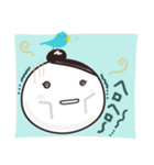おだんご＆青い鳥（個別スタンプ：15）