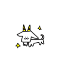 てきとうすぎる動物たち（個別スタンプ：4）