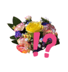 フラワーflowerスタンプ（個別スタンプ：4）