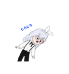 ウサギのrabbit（個別スタンプ：4）