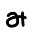 挨拶手書きスタンぷ（個別スタンプ：8）