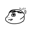 鼻をすするオイラが描く絵1（個別スタンプ：10）