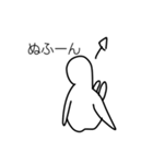 鼻をすするオイラが描く絵1（個別スタンプ：15）