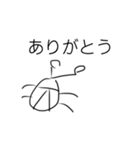 鼻をすするオイラが描く絵1（個別スタンプ：19）