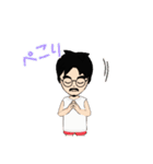 歌うま髭お兄（個別スタンプ：11）