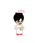 歌うま髭お兄（個別スタンプ：18）