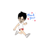 歌うま髭お兄（個別スタンプ：21）