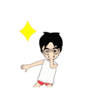 歌うま髭お兄（個別スタンプ：33）