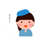 絵かき屋ゆうこ（身内バージョン）（個別スタンプ：1）
