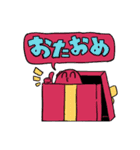 へへと白（個別スタンプ：9）