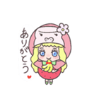 いちゴリラちゃんとだんゴリラくん（個別スタンプ：3）