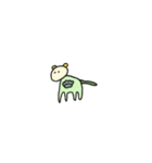 愉快などうぶつとこびと（個別スタンプ：17）