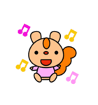 りすのりっちゃんとお友だち（個別スタンプ：11）